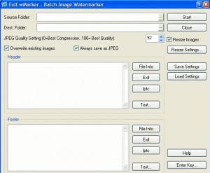 Exif Wmarker - Batch Watermark Images
