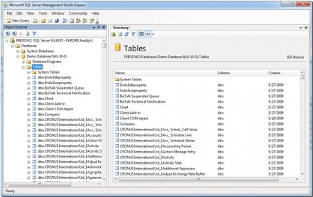 Microsoft SQL Server Management Studio