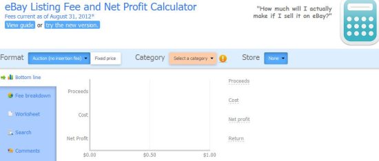 ebay fee calculator