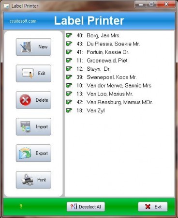 label printer