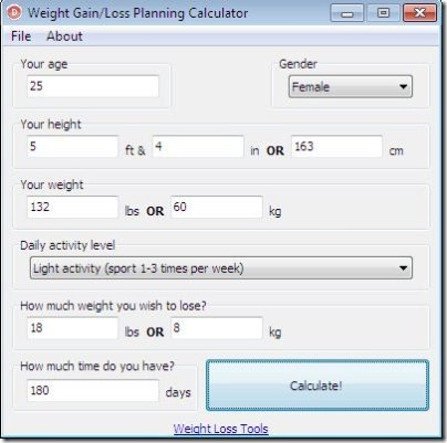 calorie-calculator