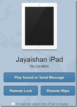 Option on iCloud