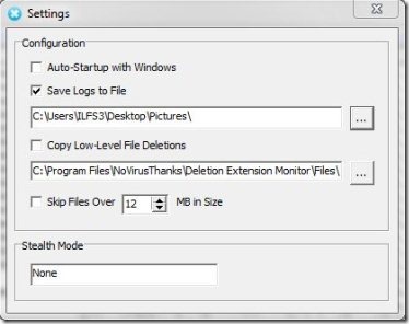 Deletion Extension monitor001