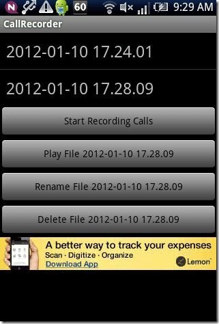 Call Recorder Android