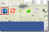 Google Plus One Extension 002