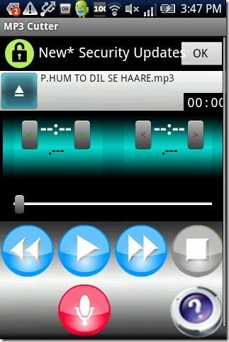 MP3 Cutter App