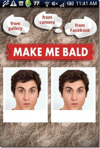 Make Me Bald App