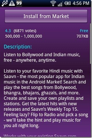 Android India App description