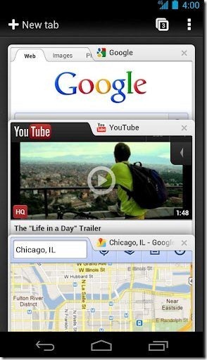 Google Chrome Android App