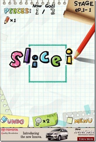 Slice It Pencil