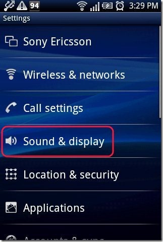 mp3 As Ringtone Android Sound option