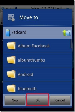 Move To Folders