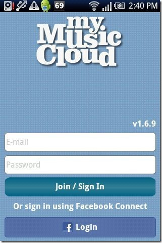 MyMusicCloud App