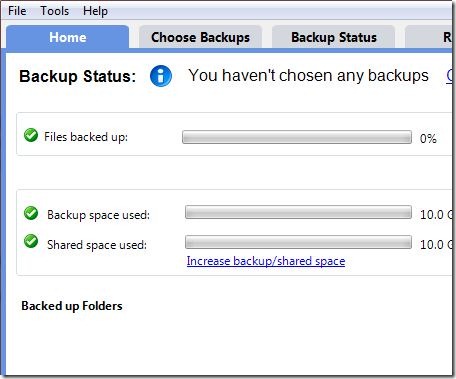 BuddyBackup Home