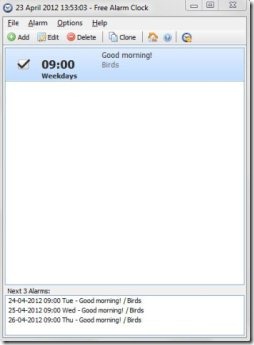 Free Alarm Clock