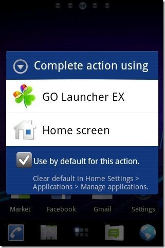 Launcher Applying