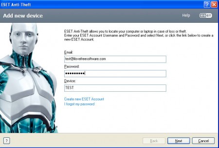 ESET Anti Theft