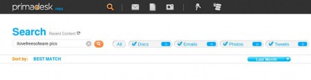 Primadesk search