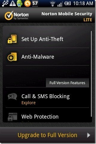 Norton Antivirus app