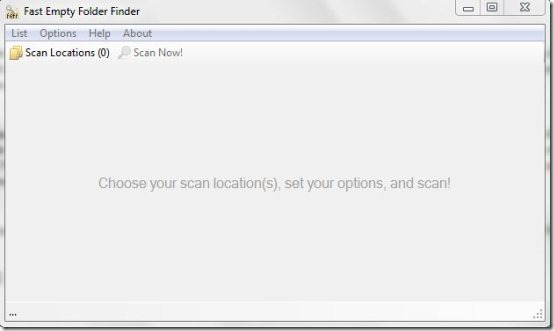 Fast Empty Folder Finder 001