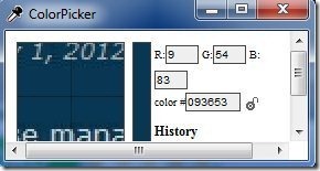 WebColor Picker