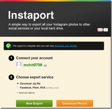 Instaport