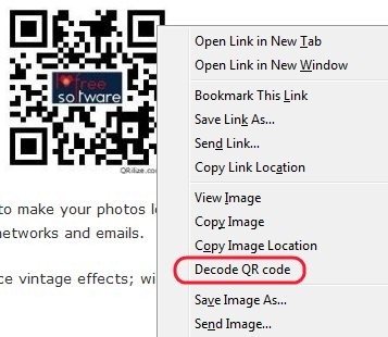 QR Code Decoder plugin