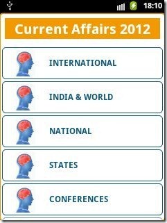 Current Affairs 2012