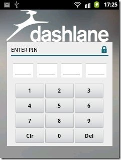 Dashlane Pinlock