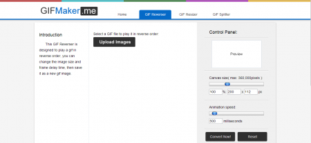 GIFMaker.Me to create animated GIF