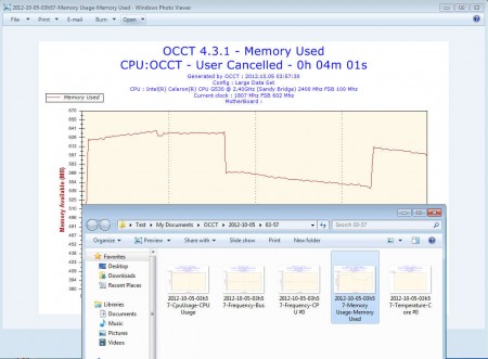 OCCT test report