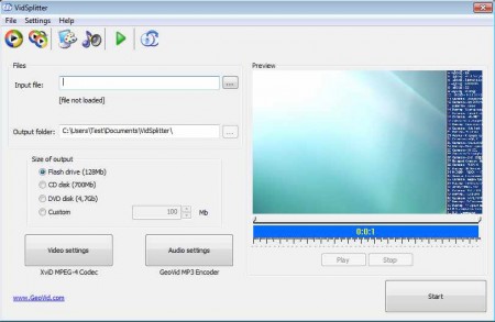 VidSplitter free video splitter