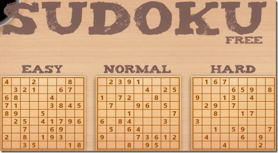 Windows 8 Sudoku