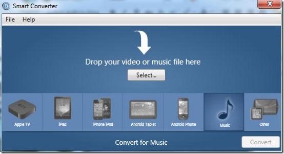 convert videos smart converter