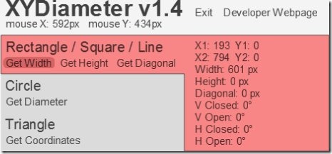 measuring software rectangle