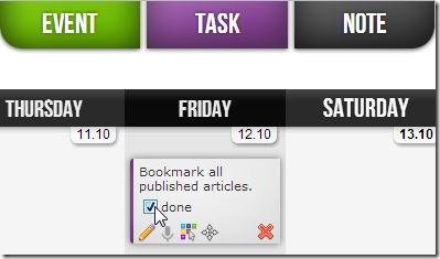 my time organizer task