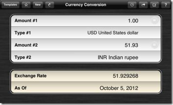 powerOne Business Calculator Currency Converter