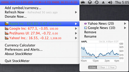 stockmeter for mac osx