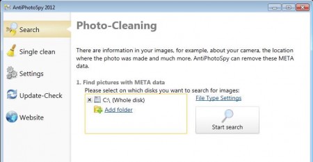 AntiPhotoSpy to remove metadata