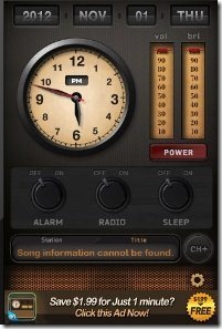 Radio Alarm Clock