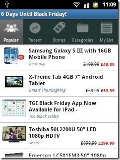 TGI Black Friday Android