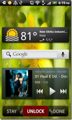 Widget Lock