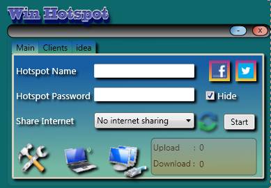 Winhotspot free Wifi hotspot creator