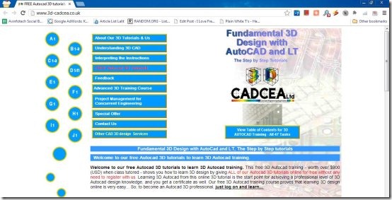 cadcea ltd interface