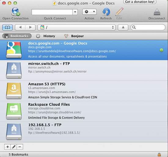 cyberduck free ftp client for mac