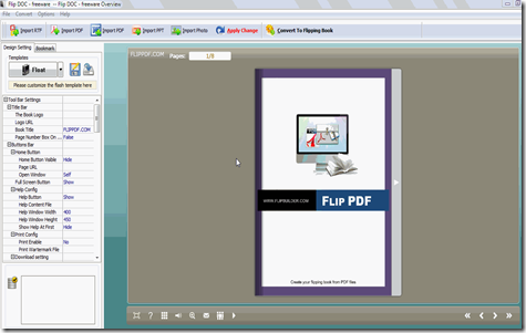 FlipDoc Text to Flash Converter