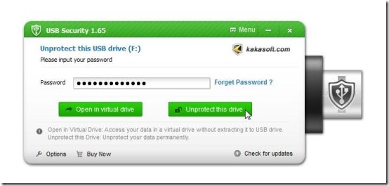 kakasoft usb security unprotect usb