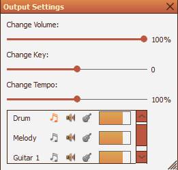 SingOutStrong Karaoke Player settings