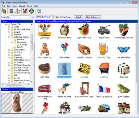 Free Image Viewer Plus default window