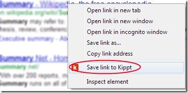 Kippt 002 Save Web Links